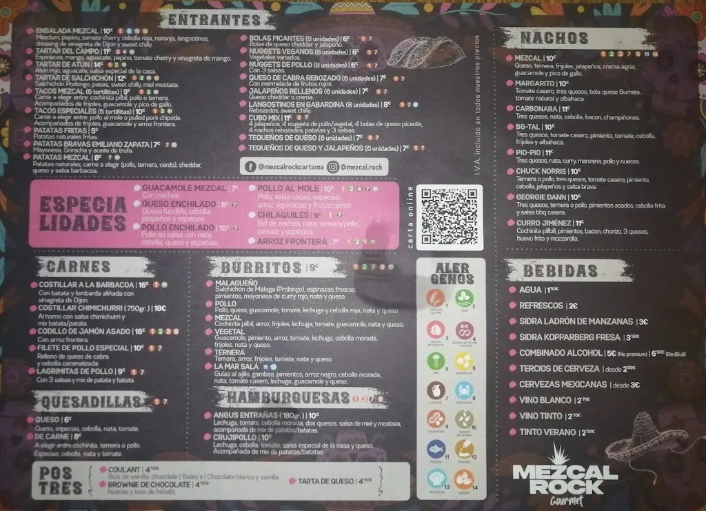 Menu_Mezcal Rock | Food & Drinks_Cártama_image_2