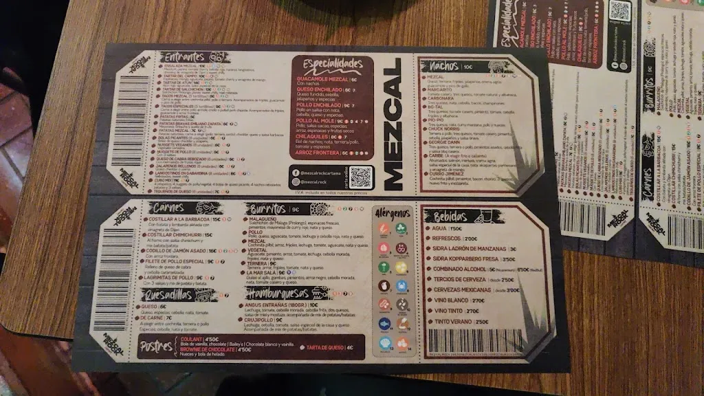 Menu_Mezcal Rock | Food & Drinks_Cártama_image_4