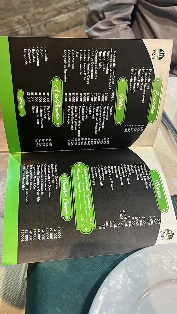 Menu_Pescado y marisco jerez_Cártama_image_1