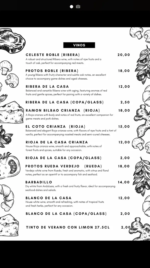 Menu_Boca a Boca_Cártama_immagine_1