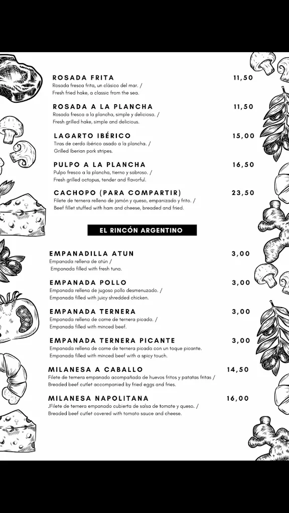 Menu_Boca a Boca_Cártama_immagine_2