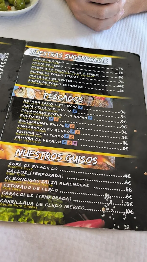 Menu_Restaurante Casa Gregorio_Cártama_image_1