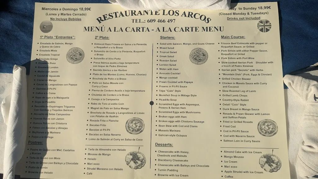 Menu_Restaurante Los Arcos_Cártama_image_2