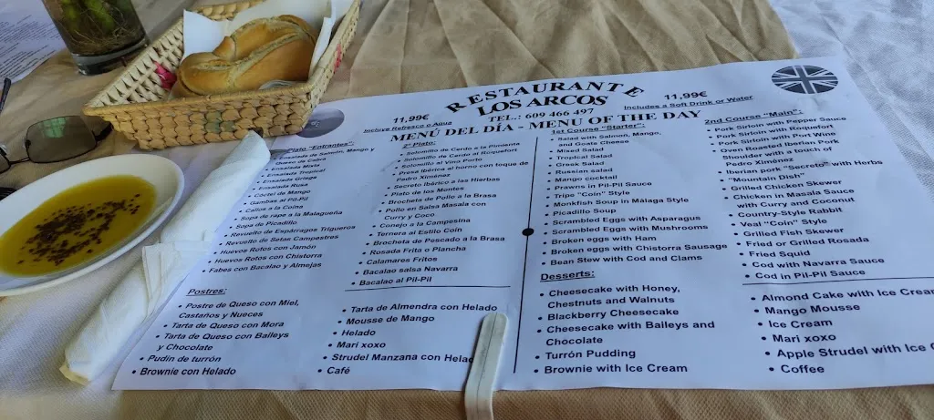 Menu_Restaurante Los Arcos_Cártama_image_3