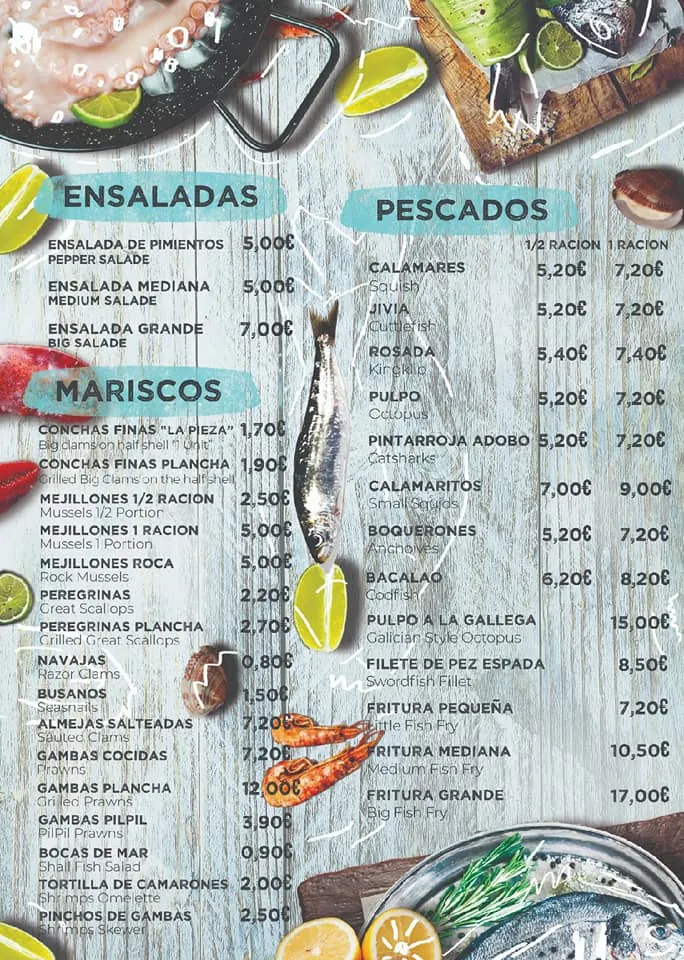 Menu_Bar Taboada_Cártama_immagine_1