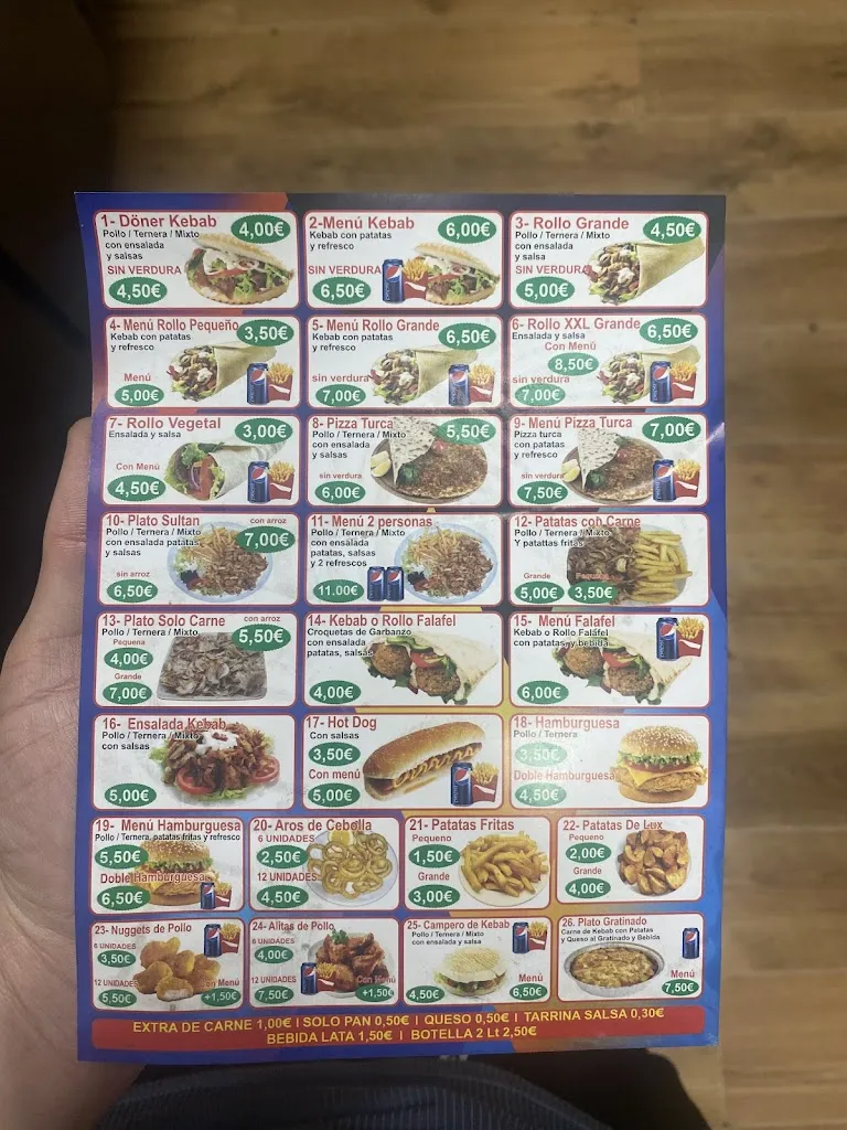 Menu_KEBAB TURKISH CÁRTAMA PUEBLO_Cártama_image_3