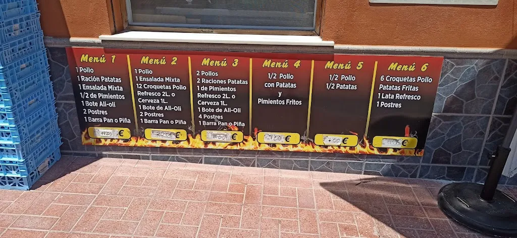 Menu_Asador de Pollos La Estación_Cártama_image_1