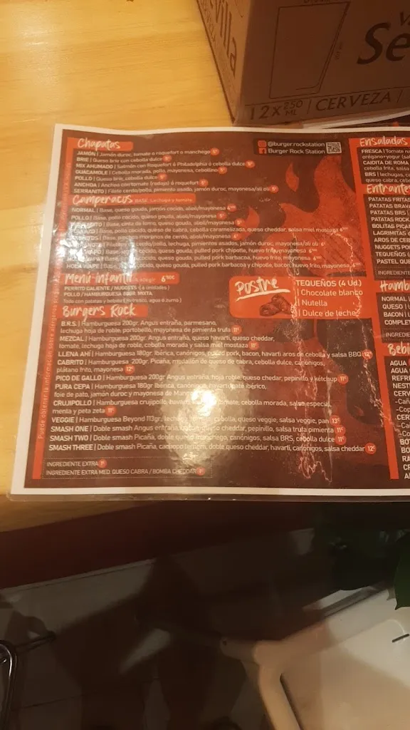 Menu_Burger Rock Station_Cártama_image_3