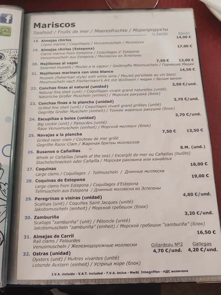 Menu_Restaurante La Escollera_Estepona_image_2