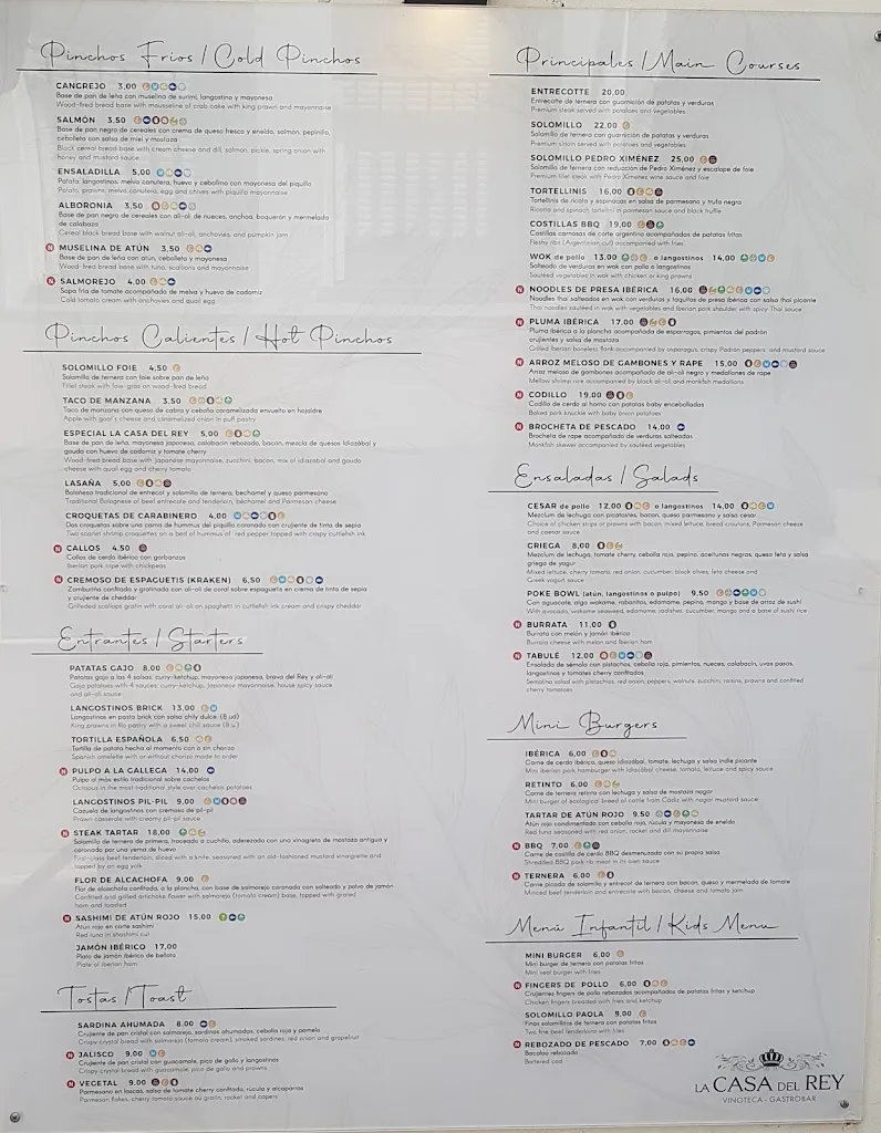 Menu_Restaurante La Casa del Rey_Estepona_image_2