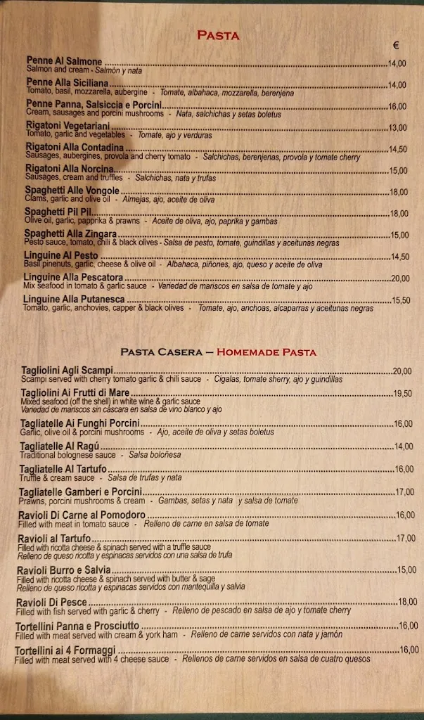 Menu_Restaurante El Rincón Toscano_Estepona_image_2