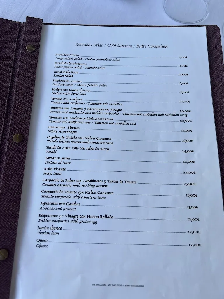 Menu_Restaurante El Pescador_Estepona_immagine_3