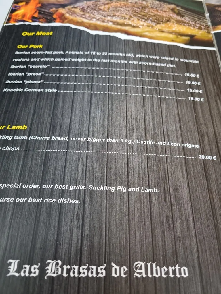 Menu_Las Brasas de Alberto_Estepona_image_3