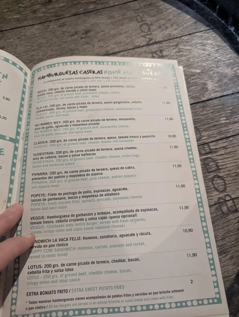 Menu_Chanchalay Bar_Estepona_immagine_3