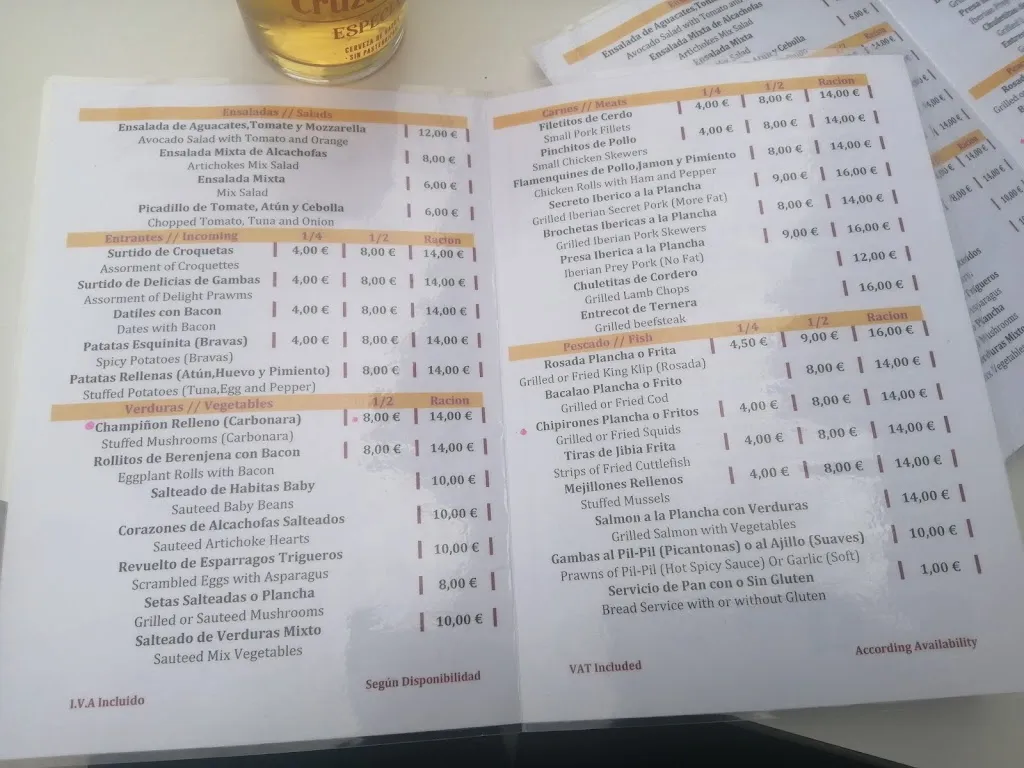 Menu_Restaurante La Esquinita Gaucín_Gaucín_image_3