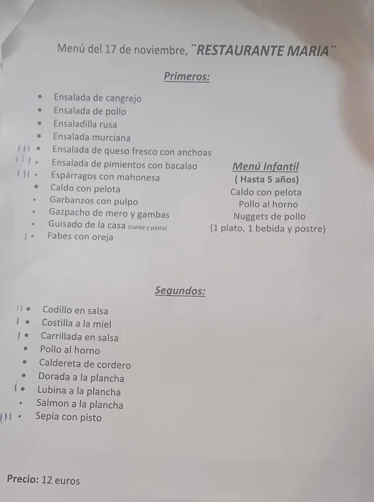 Menu_Restaurante María_Mutxamel_immagine_2