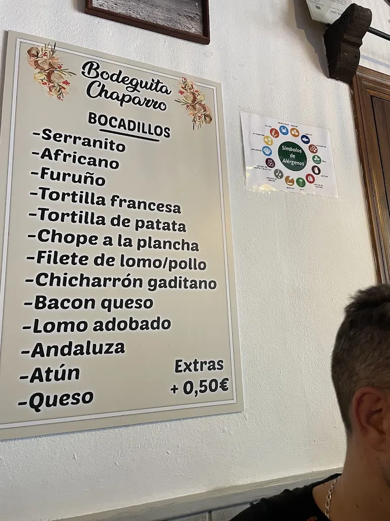 Menu_Bodeguita Chaparro_Gaucín_image_1