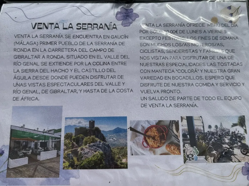 Menu_Venta La Serranía_Gaucín_image_4