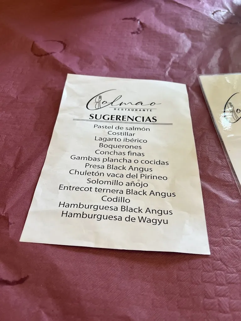 Menü_Restaurante El Colmao Humilladero_Humilladero_Bild_2