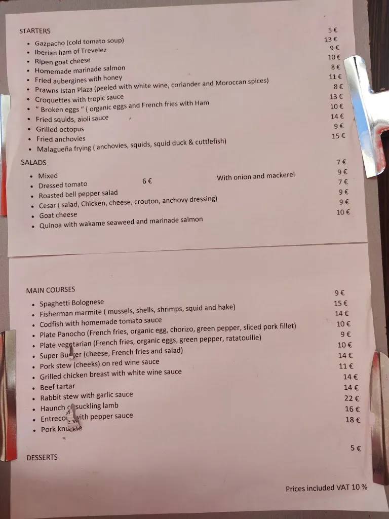 Menu_Istan Plaza_Istán_image_2