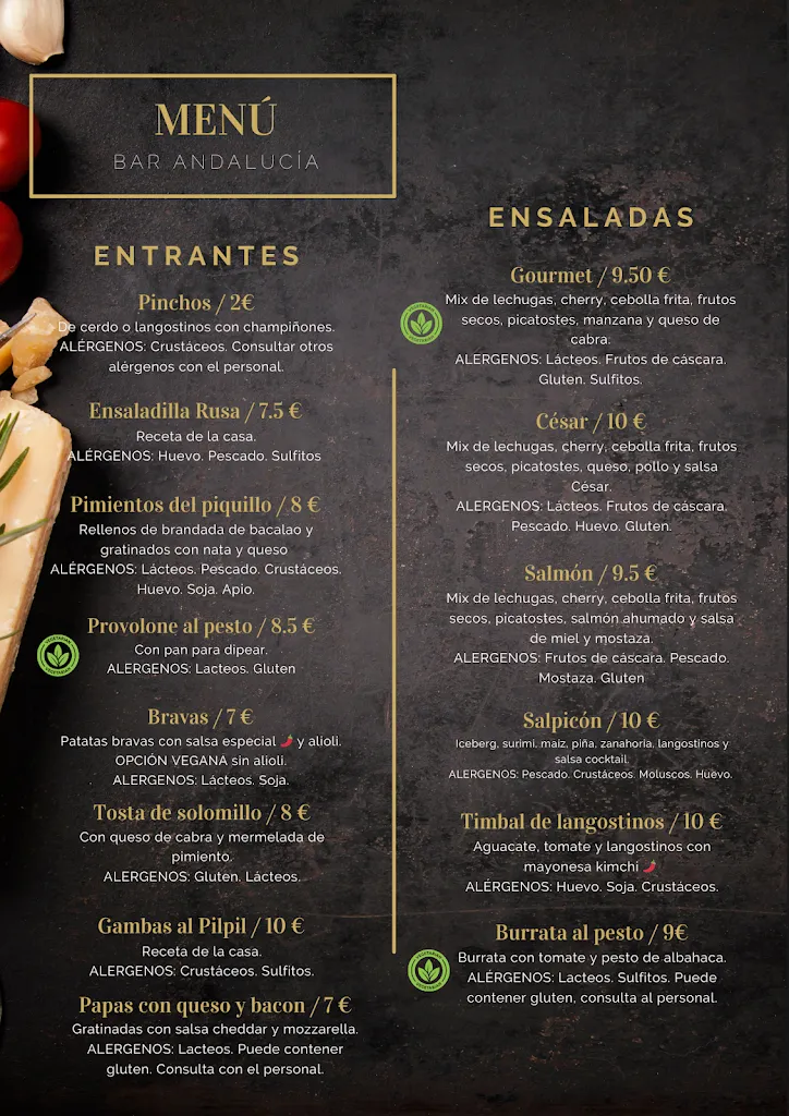 Menu_BAR Andalucia IZNATE_Iznate_image_1