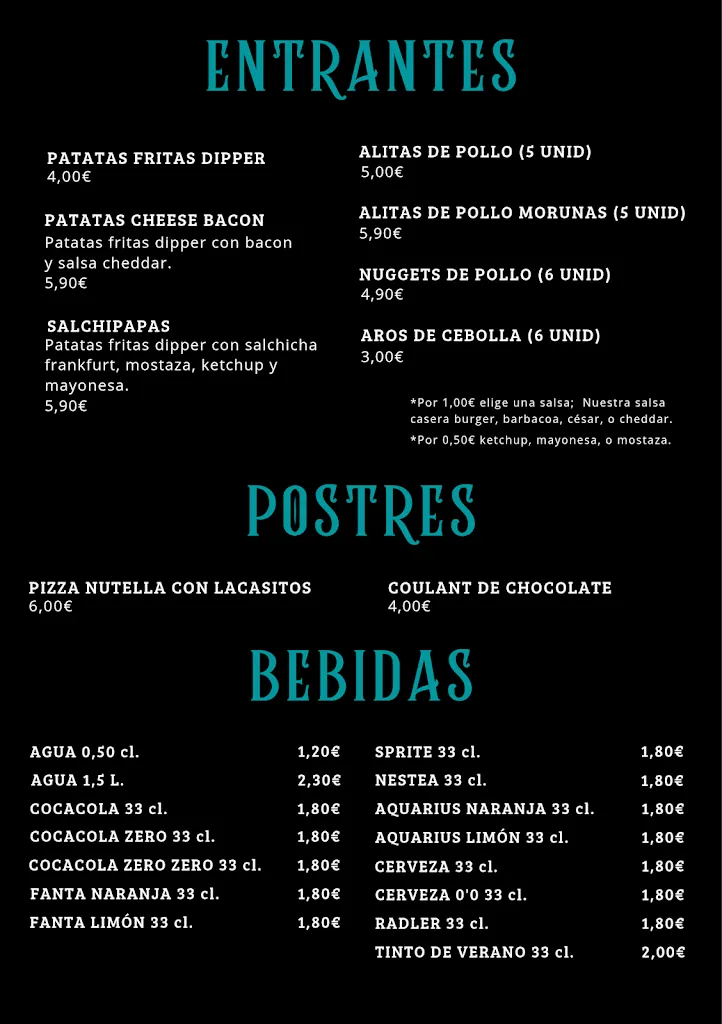 Menu_Pizzeria Perikana 'World Street Food'_Mutxamel_image_2