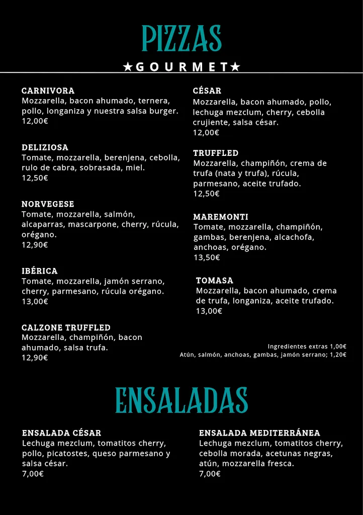 Menu_Pizzeria Perikana 'World Street Food'_Mutxamel_image_3