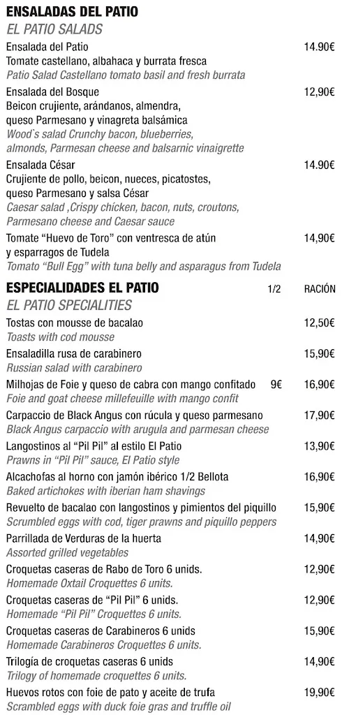 Menu_El Patio Gastrobar_Fuengirola_image_4