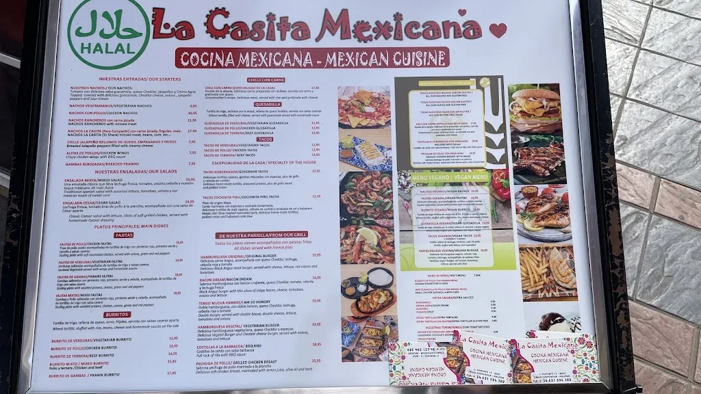 Menu_La Casita Mexicana_Fuengirola_image_1