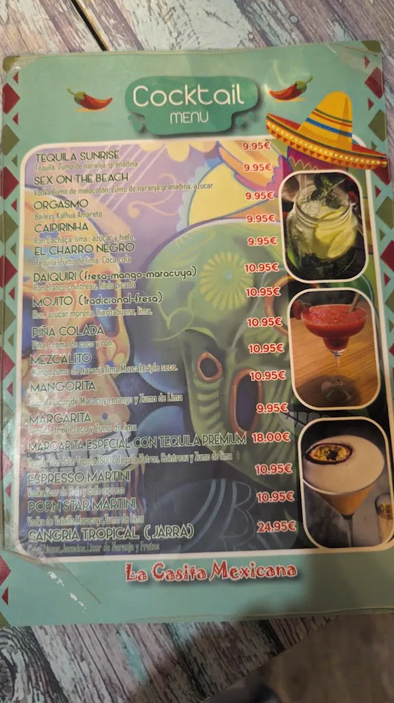 Menu_La Casita Mexicana_Fuengirola_image_2