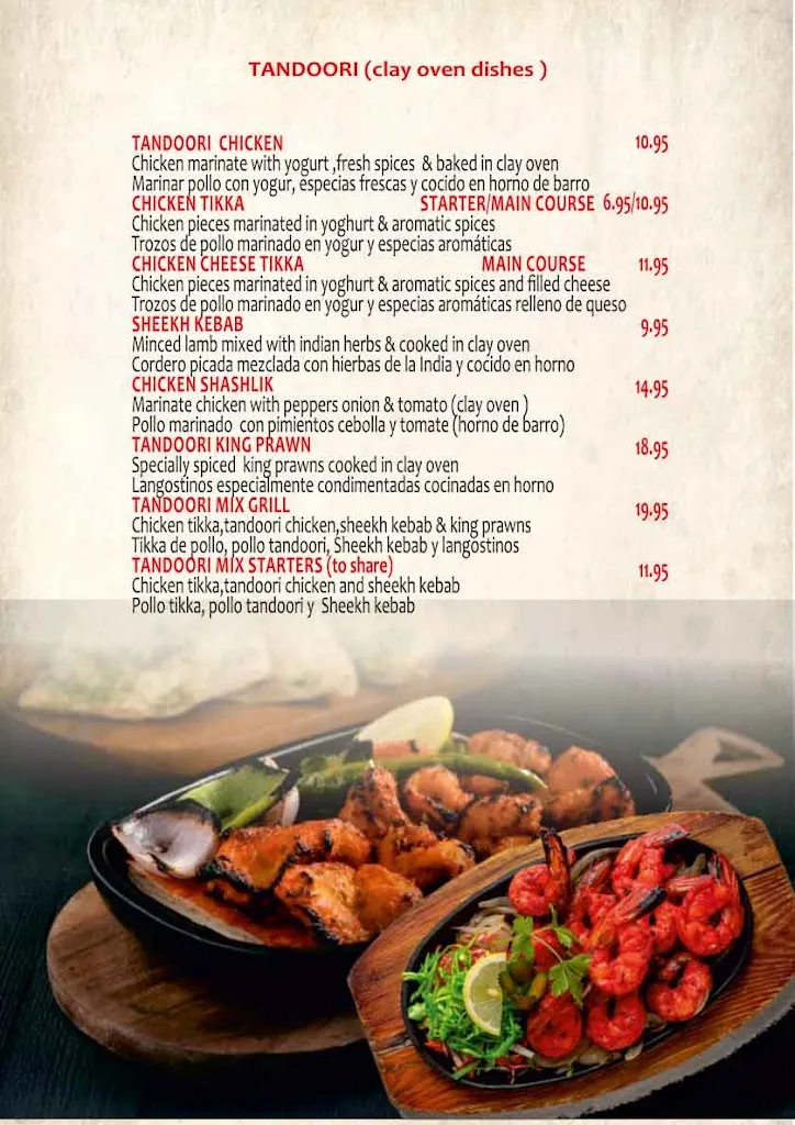 Menu_Bollywood Indian Restaurant Fuengirola_Fuengirola_image_1