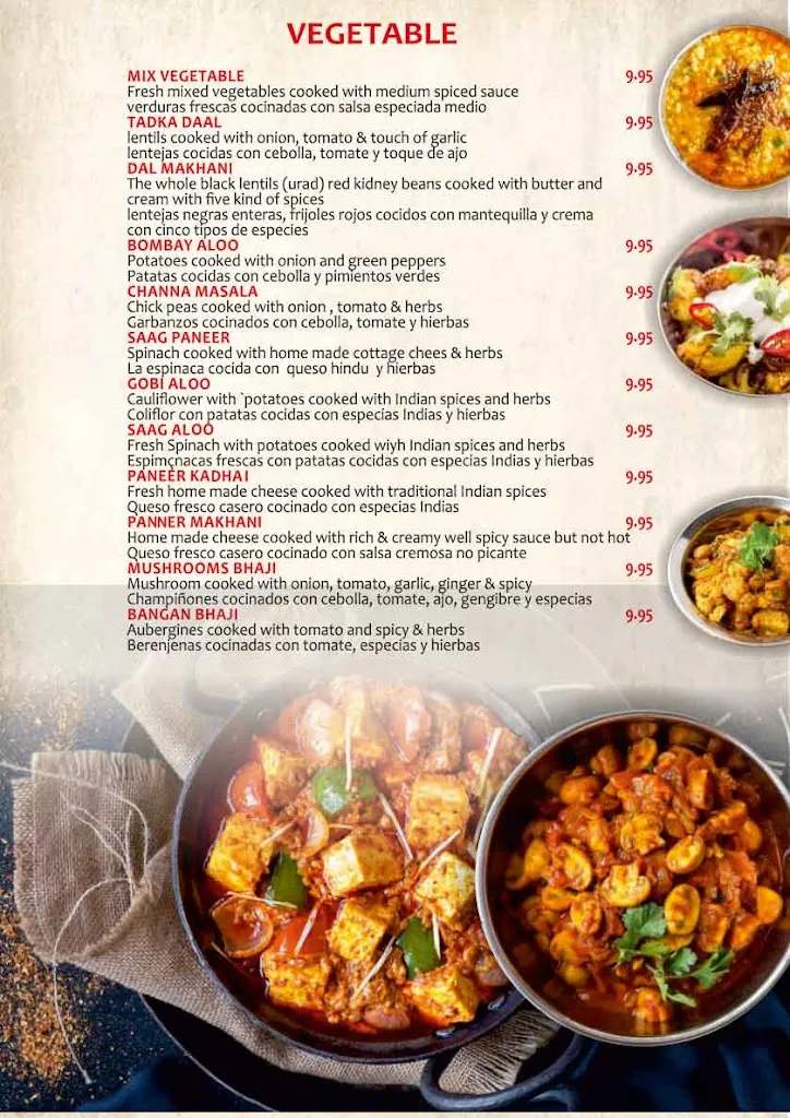 Menu_Bollywood Indian Restaurant Fuengirola_Fuengirola_image_4