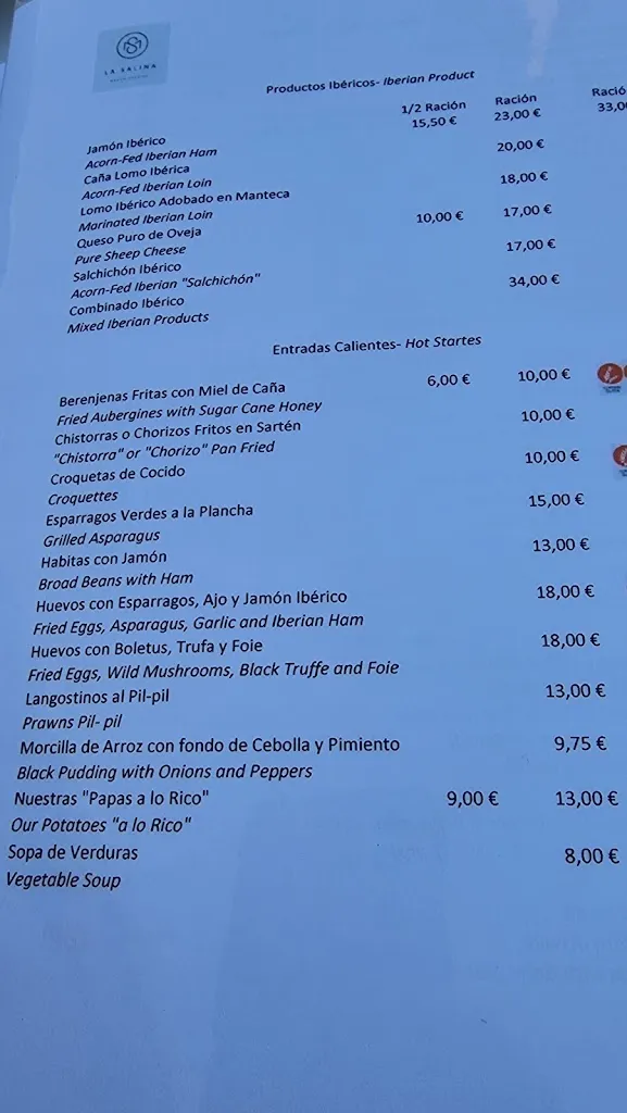 Menu_Mesón La Salina_Fuengirola_image_1