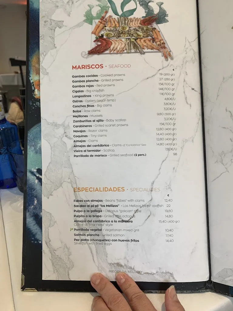 Menu_Marisquería Los Mellizos Fuengirola_Fuengirola_image_3
