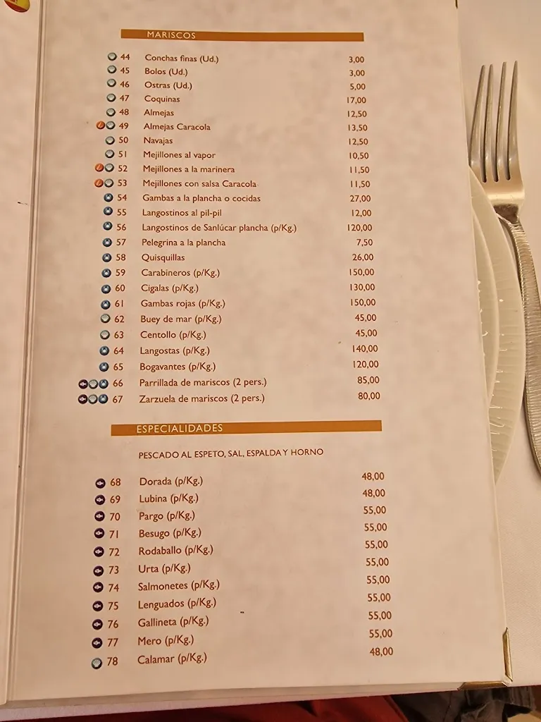 Menu_Restaurante La Caracola_Fuengirola_image_4