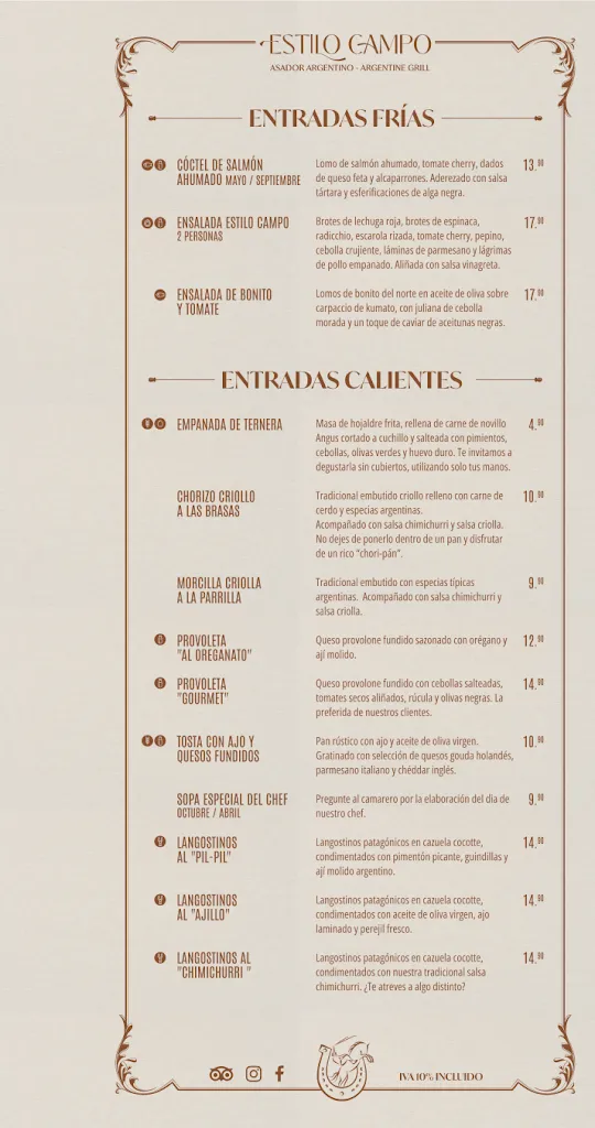 Menu_Restaurante Estilo Campo | Steakhouse Fuengirola_Fuengirola_image_1