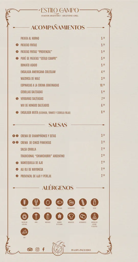 Menu_Restaurante Estilo Campo | Steakhouse Fuengirola_Fuengirola_image_3