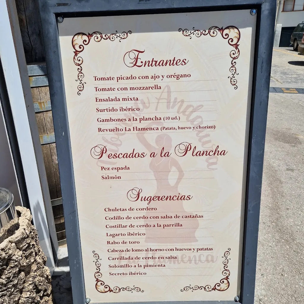 Menu_Bar La Flamenca_Jubrique_immagine_4