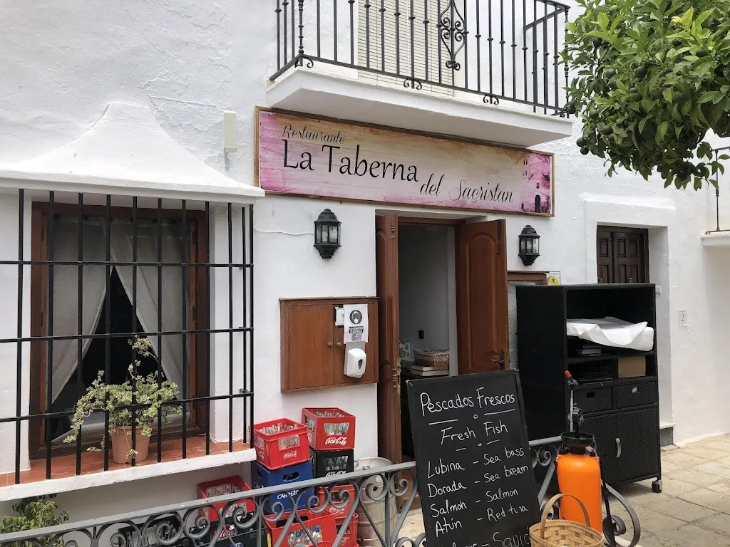La Taberna del Sacristán restaurant in Frigiliana