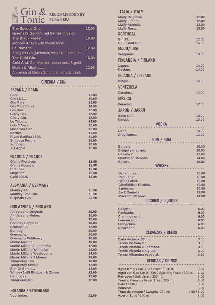 Menu_Pura Cepa Frigiliana_Frigiliana_image_1