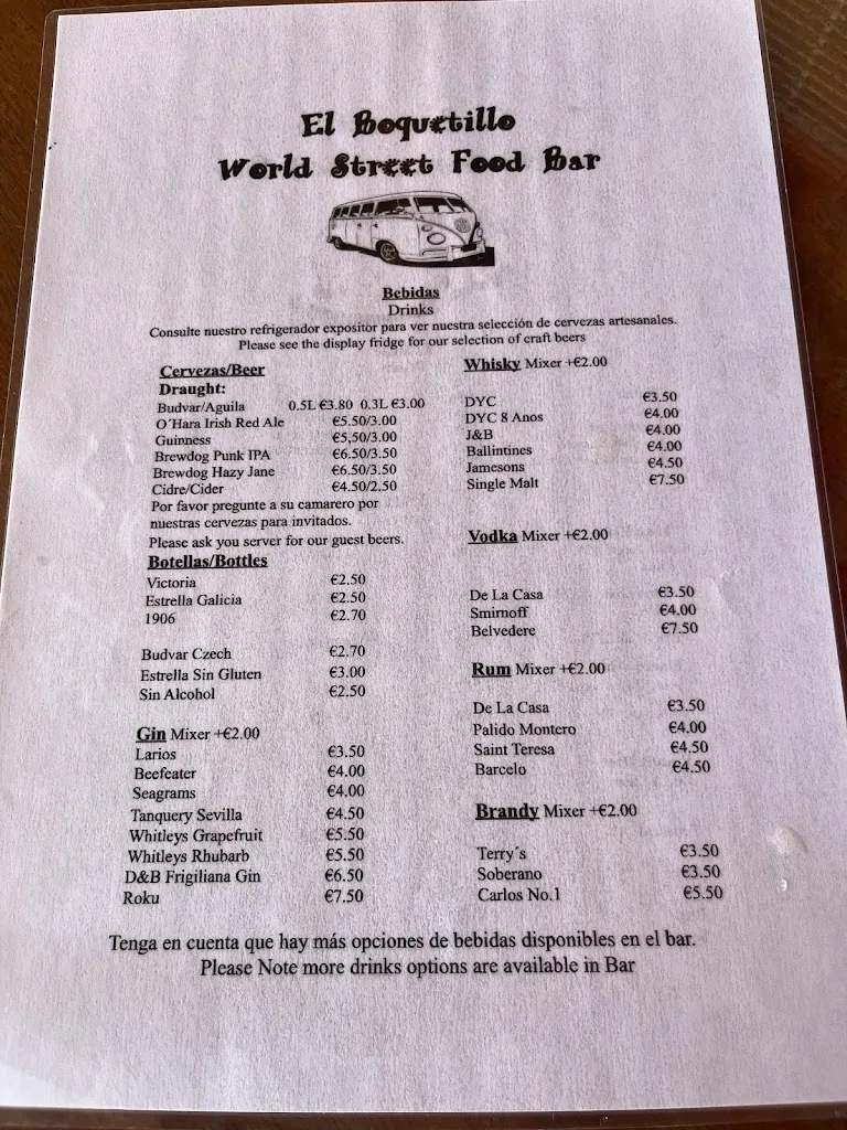 Menu_El Boquetillo Street Food and Bakery_Frigiliana_immagine_4