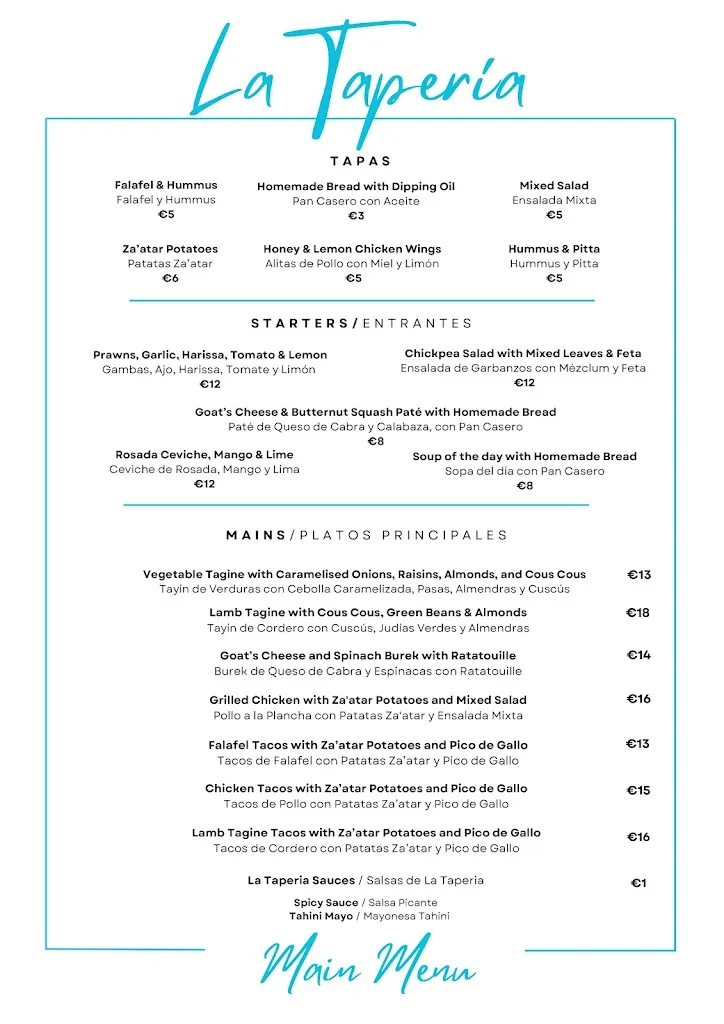 Menu_Restaurant La Taperia Frigiliana_Frigiliana_image_2