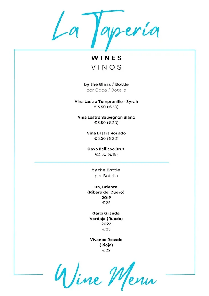 Menu_Restaurant La Taperia Frigiliana_Frigiliana_image_4