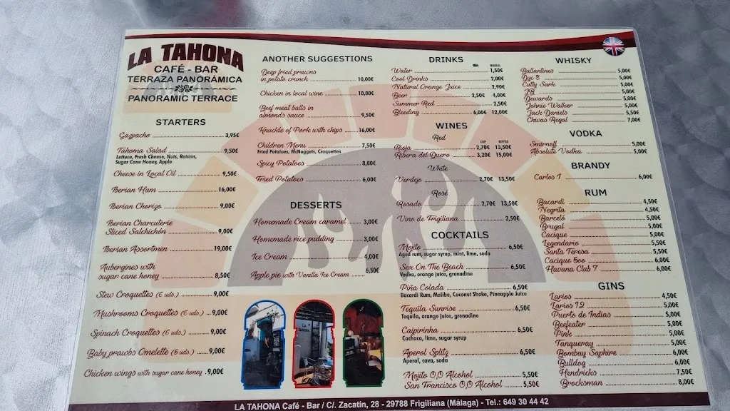Menu_La Tahona del Zacatin_Frigiliana_image_3