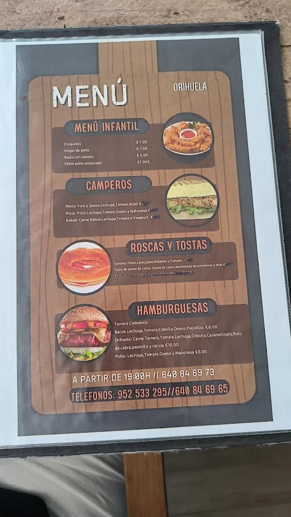 Menu_Café Bar Orihuela_Frigiliana_image_4