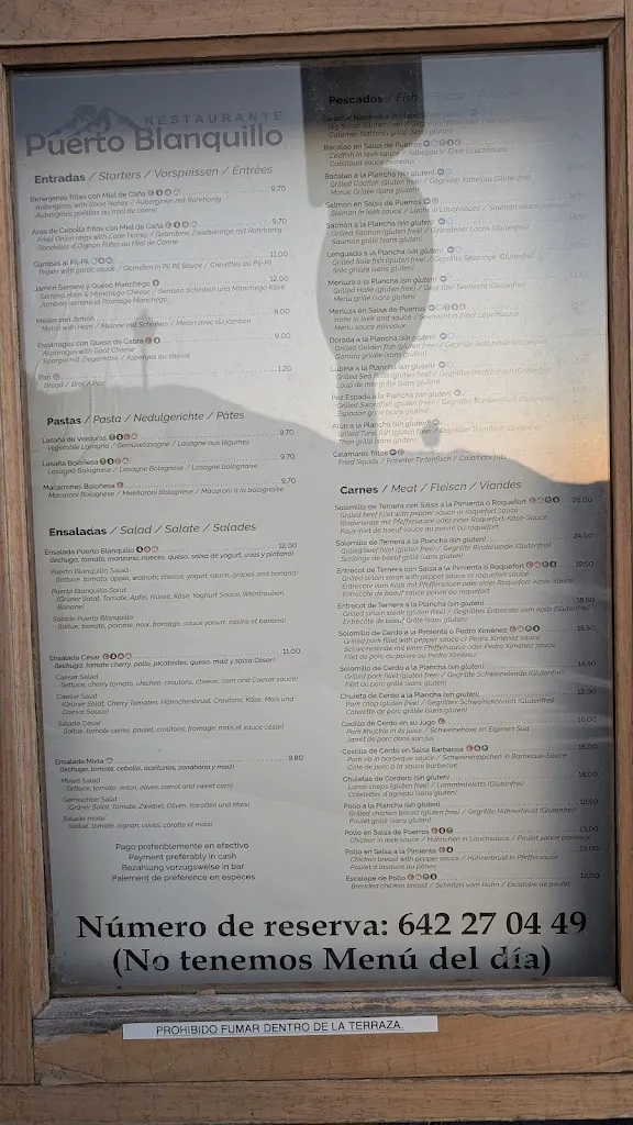 Menu_Rest. Puerto Blanquillo Frigiliana_Frigiliana_immagine_1