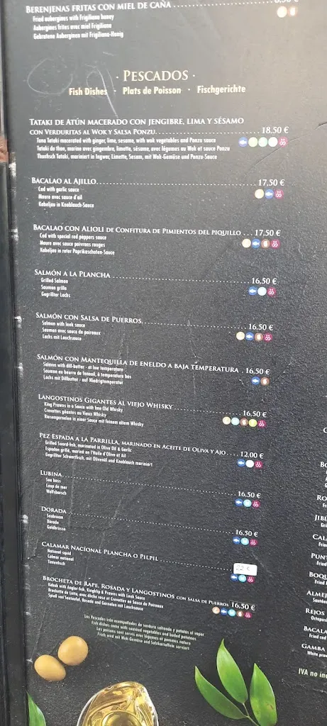 Menu_Restaurant Marisqueria El Sacristan_Frigiliana_image_3