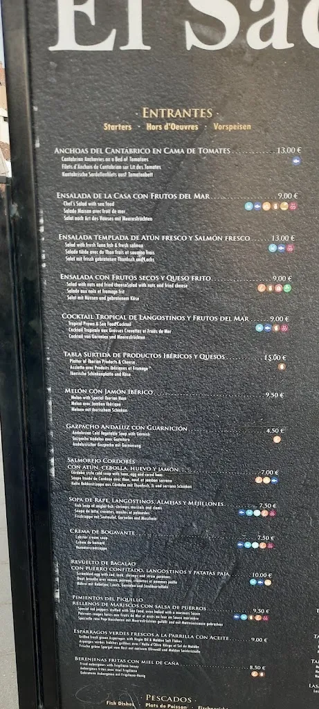 Menu_Restaurant Marisqueria El Sacristan_Frigiliana_image_4