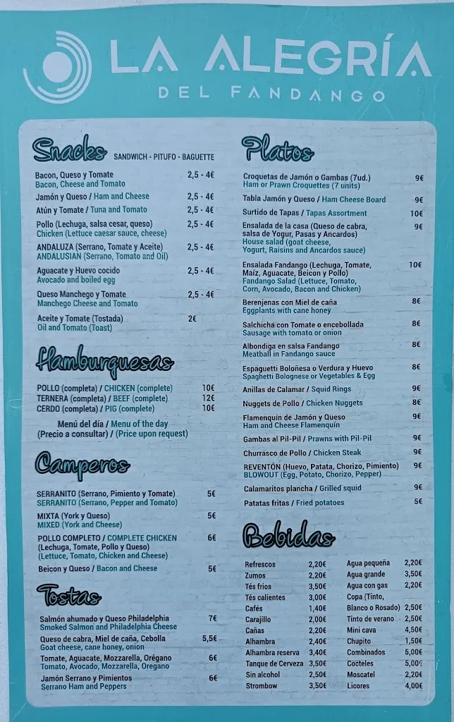 Menu_Bar la Alegría del Barrio_Frigiliana_image_1