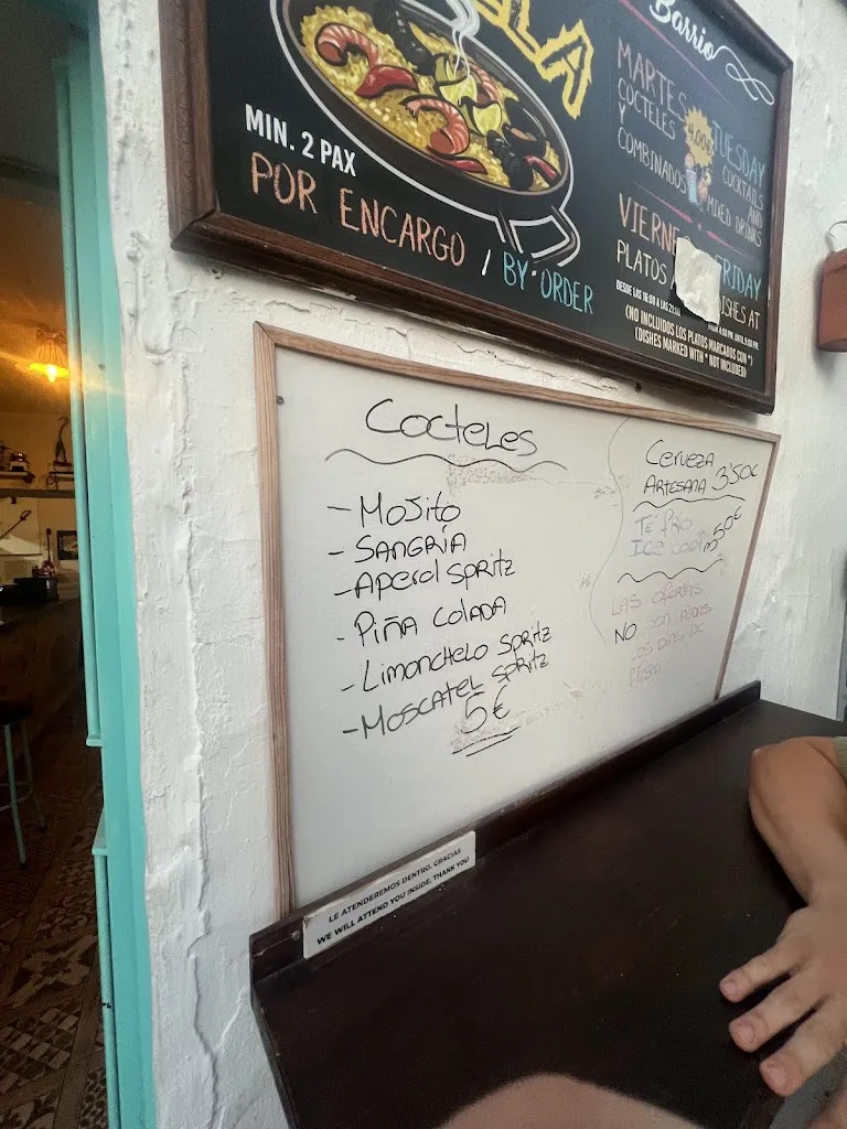 Menu_Bar la Alegría del Barrio_Frigiliana_image_3